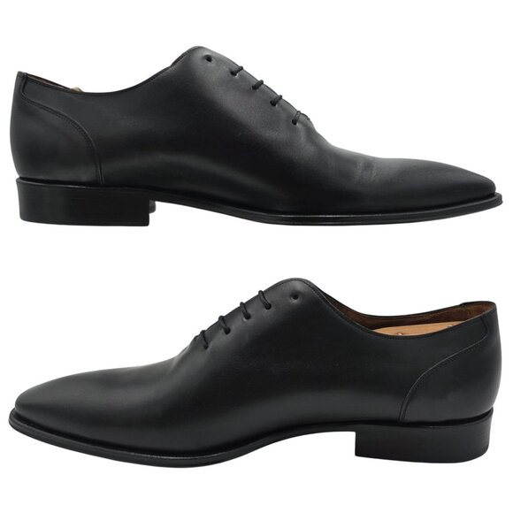 NEW Mezlan Wholecut Mens 12M Spain Black All Leather Dress Shoes Formal Oxfords main image 6